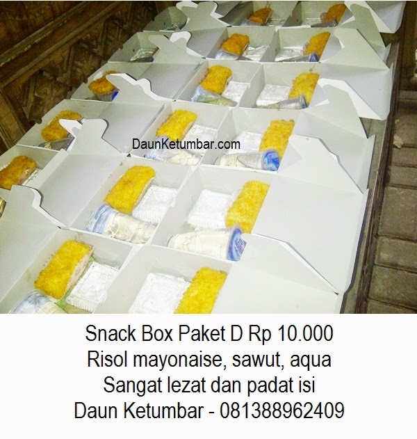 Snack Box Untuk Buka Puasa
