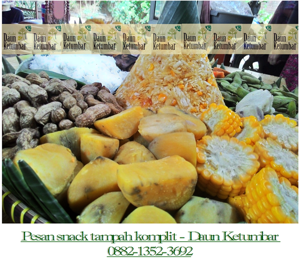 Snack tampah di Kelapa Gading