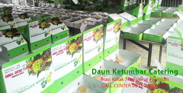 Nasi kotak di Bandung