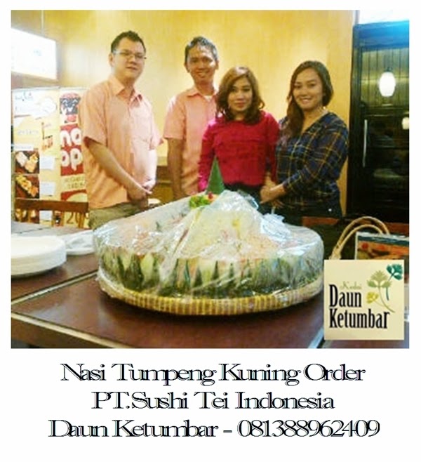 Nasi tumpeng gathering kantor