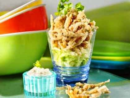 Resep Cemilan Teri Celup Mayonnaise Daun Ketumbar