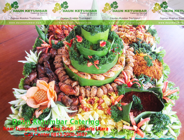 Tumpeng selamatan Jakarta Utara