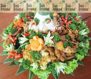 Nasi tumpeng akad nikah Jakarta Barat